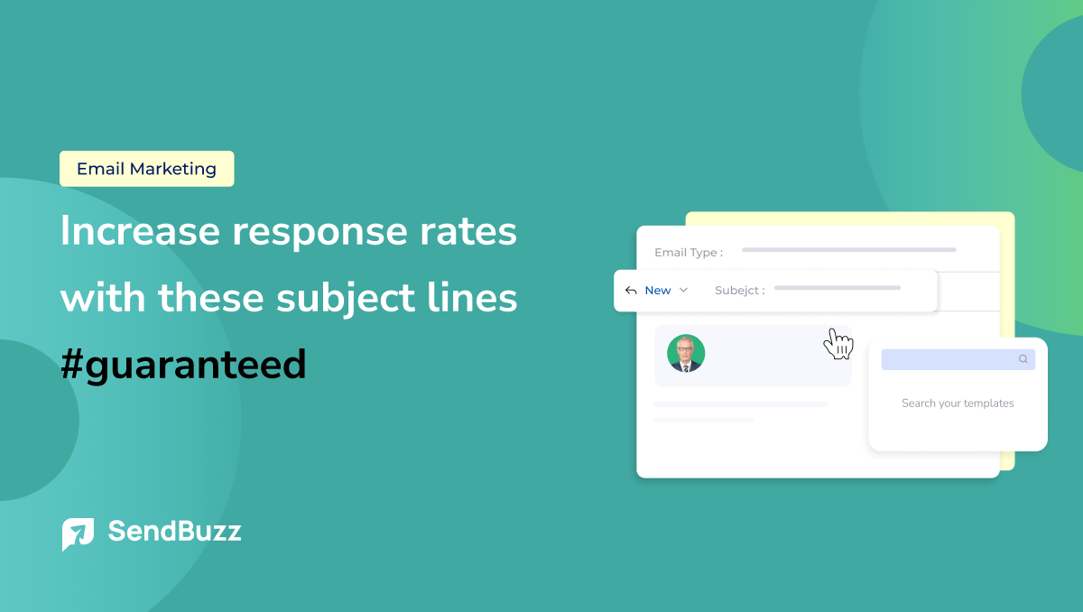 Increase response rates with good subject line