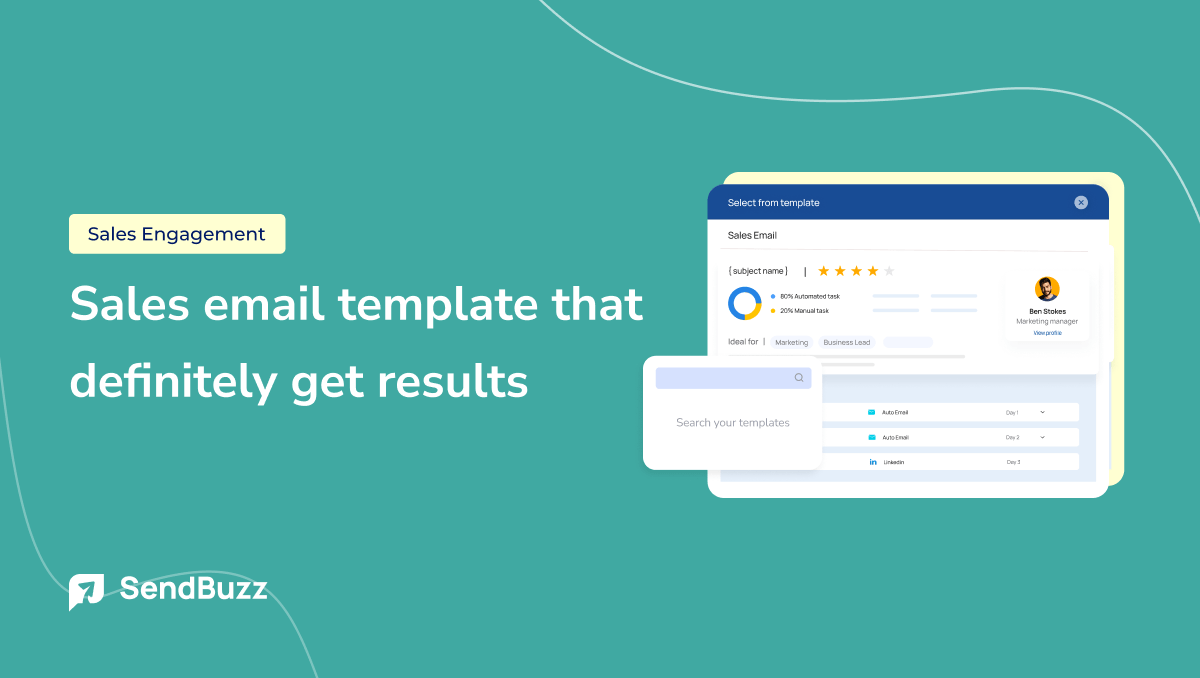 Best Sales Email Templates