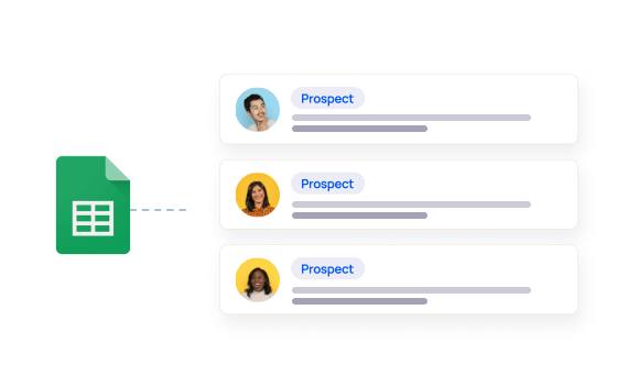 Direct contact integration into sequence