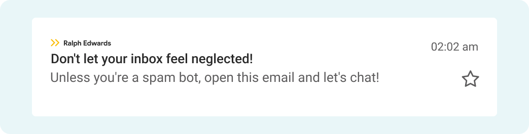 feel neglected