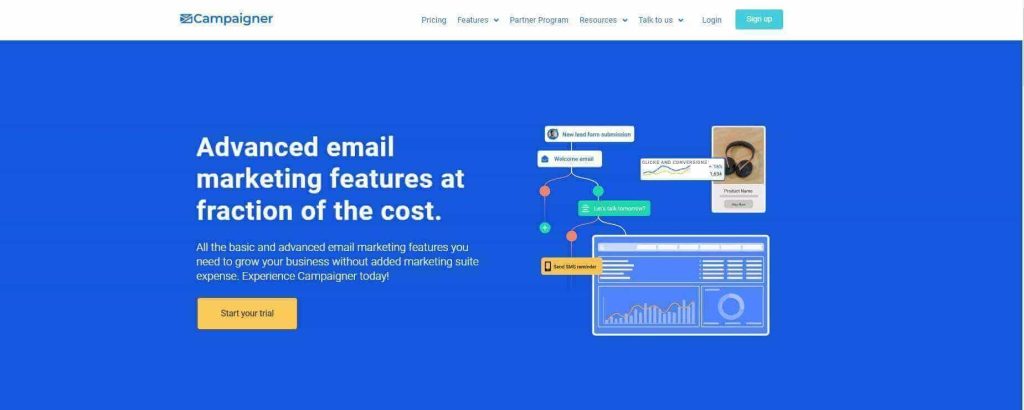 Campaigner marketing tool