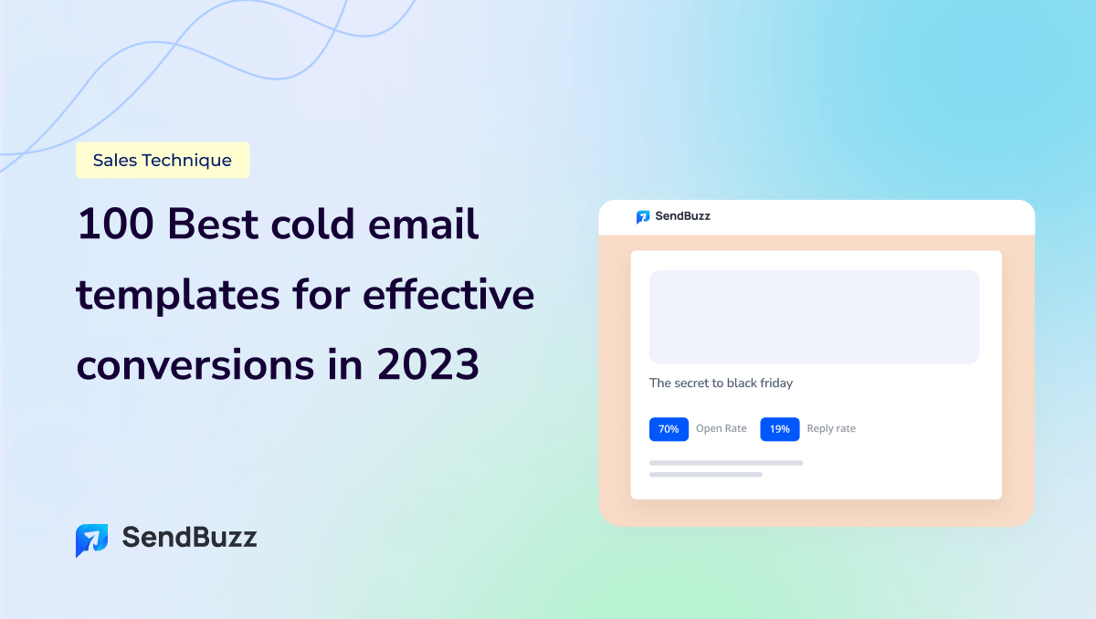 cold email templates