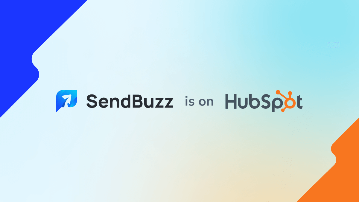 SendBuzz app is live on HubSpot