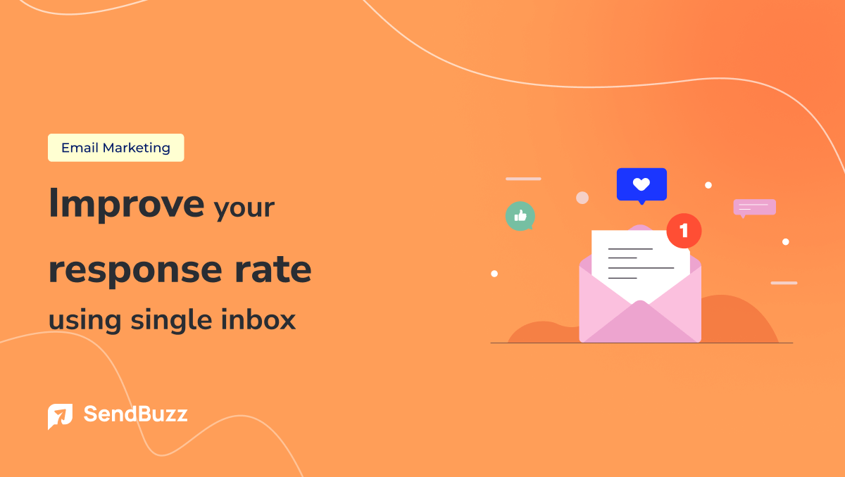 response rate using single inbox