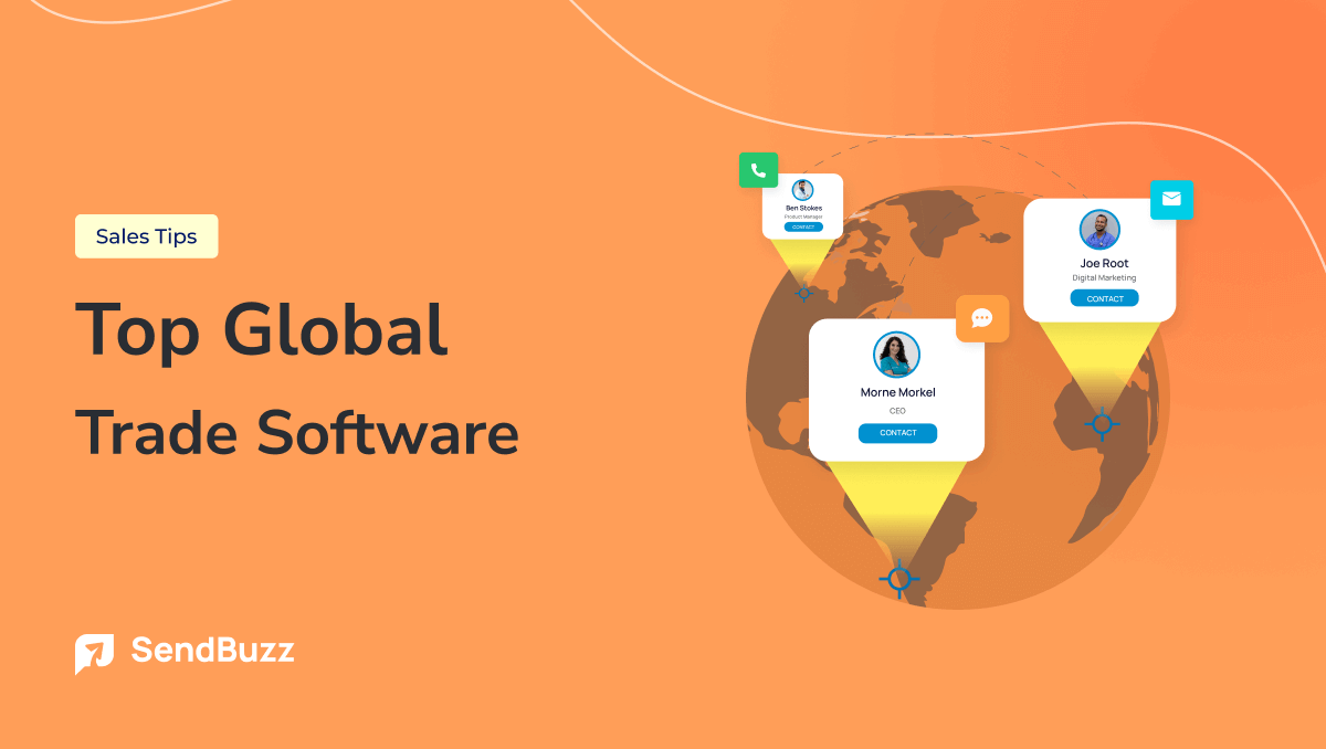Global trade sales growth software