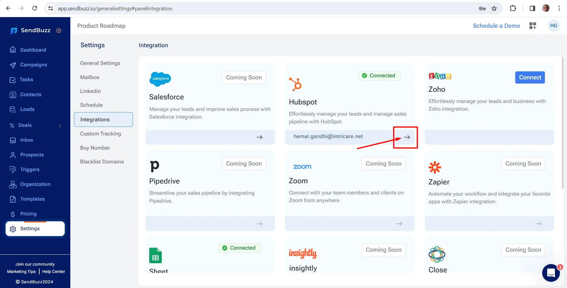 hubspot app symbol