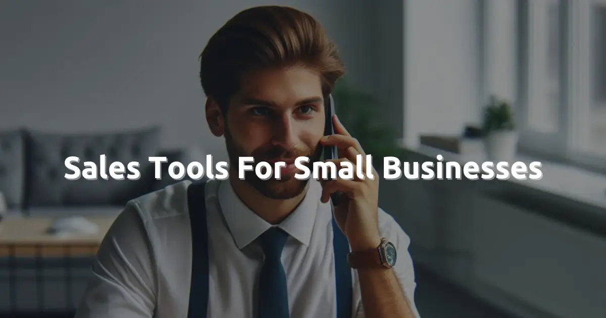 Small Business Sales Tools
