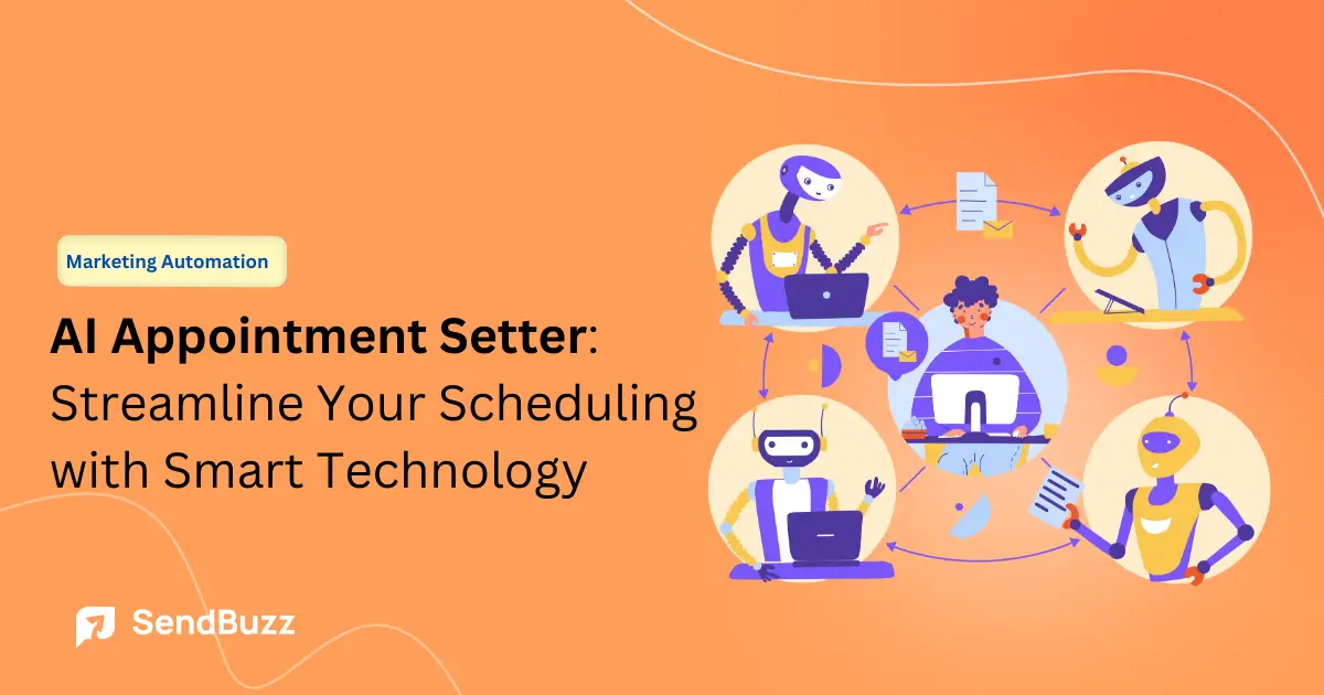 AI appointment setter interface with automated scheduling feature