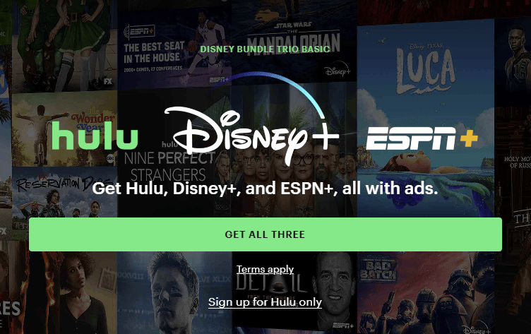 cta sample of hulu